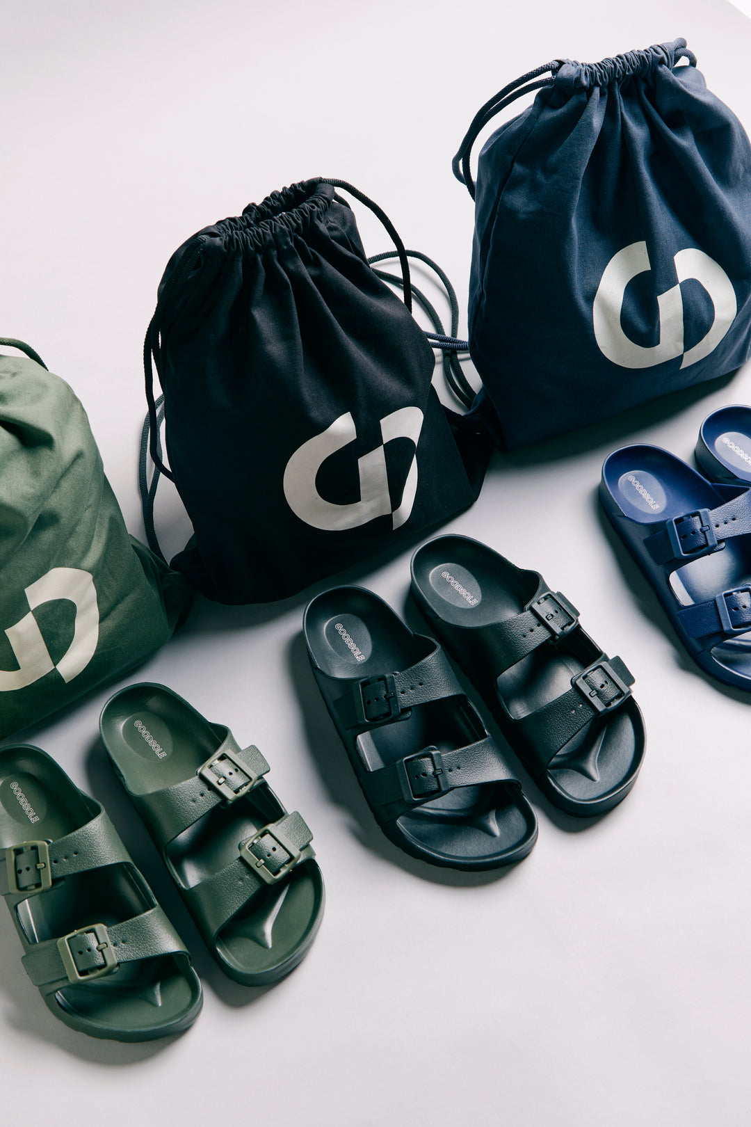 Beach Slide Bundle - Charcoal Green