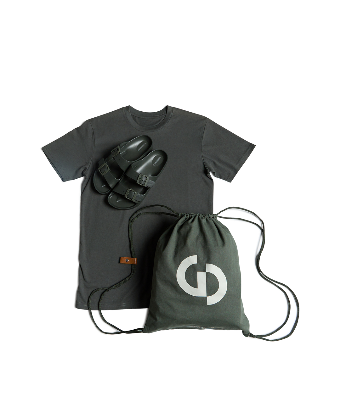 Beach Slide Bundle - Charcoal Green