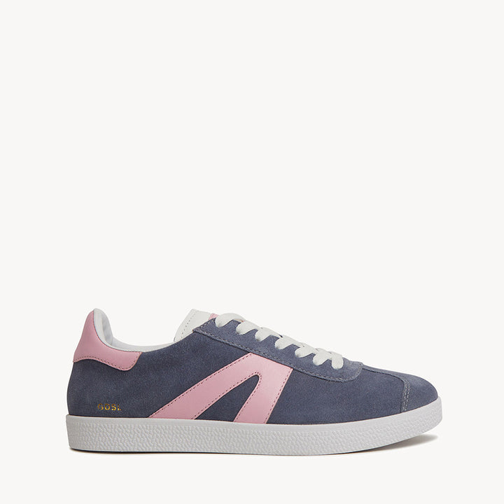 1001 Convergence - Misty Blue Suede/Candy Pink