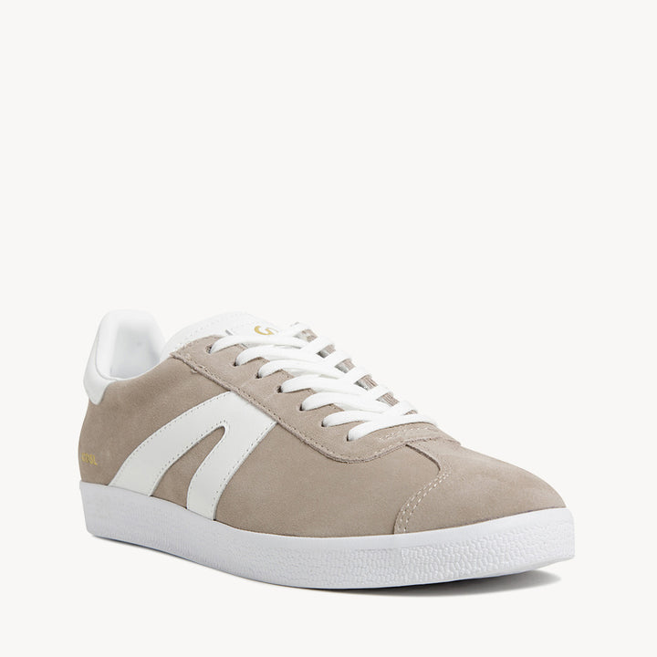 1001 Convergence - Mushroom Suede/White Leather