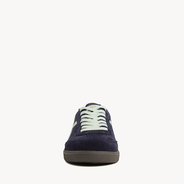 2001 Crossroads - Navy Suede/Fresh Green Leather