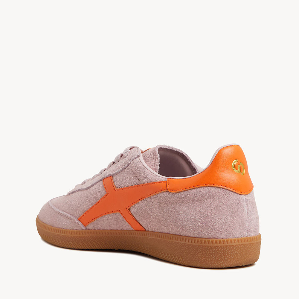 2001 Crossroads - Pink Suede/Orange Leather