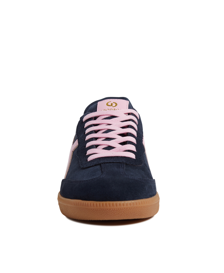 2001 Crossroads Navy Suede Pink Leather