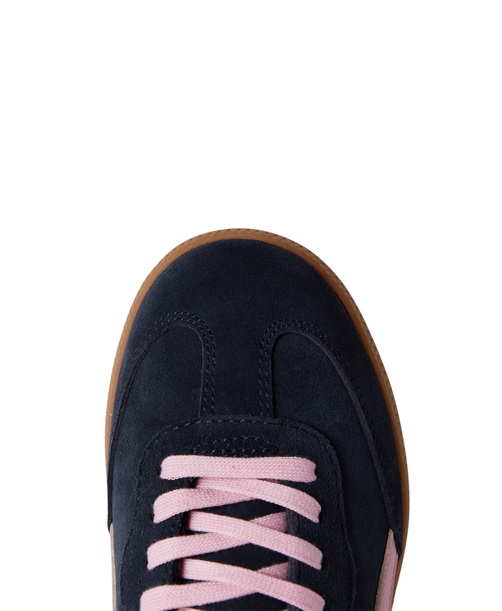 2001 Crossroads Navy Suede Pink Leather