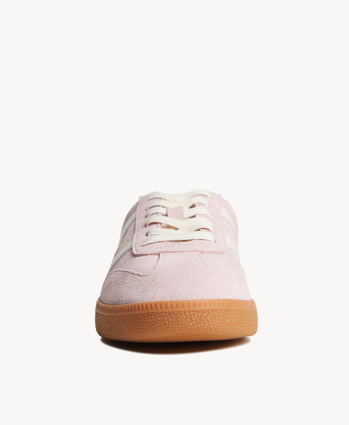 2001 Parallel Mule - Pink Suede / Ivory