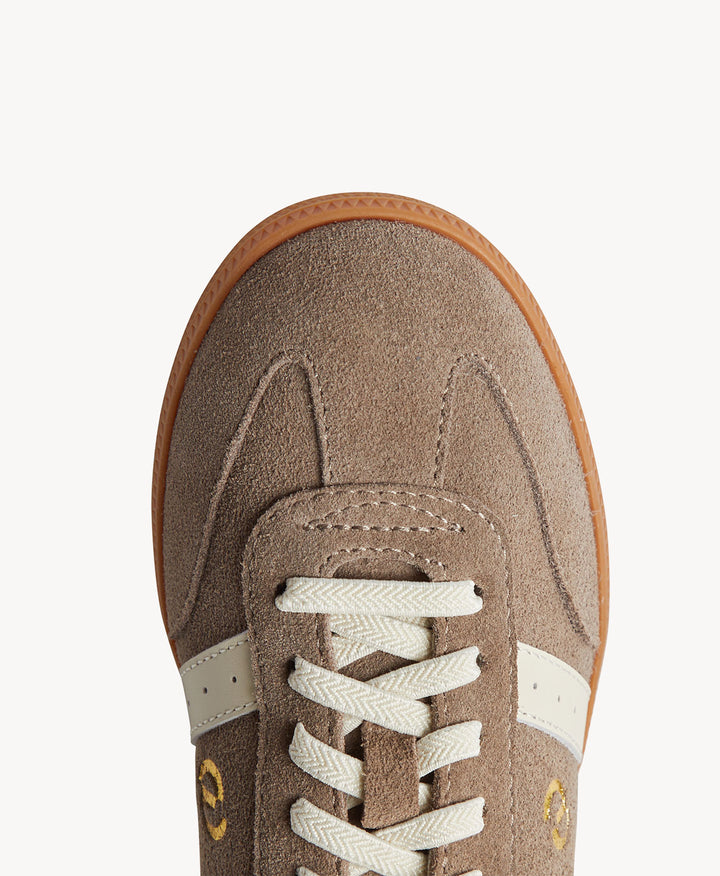 2001 Parallel Mule - Walnut Suede/Ivory
