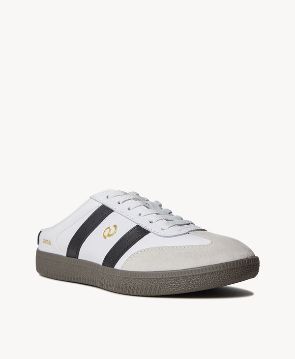 2001 Parallel Mule - White / Grey / Black leather