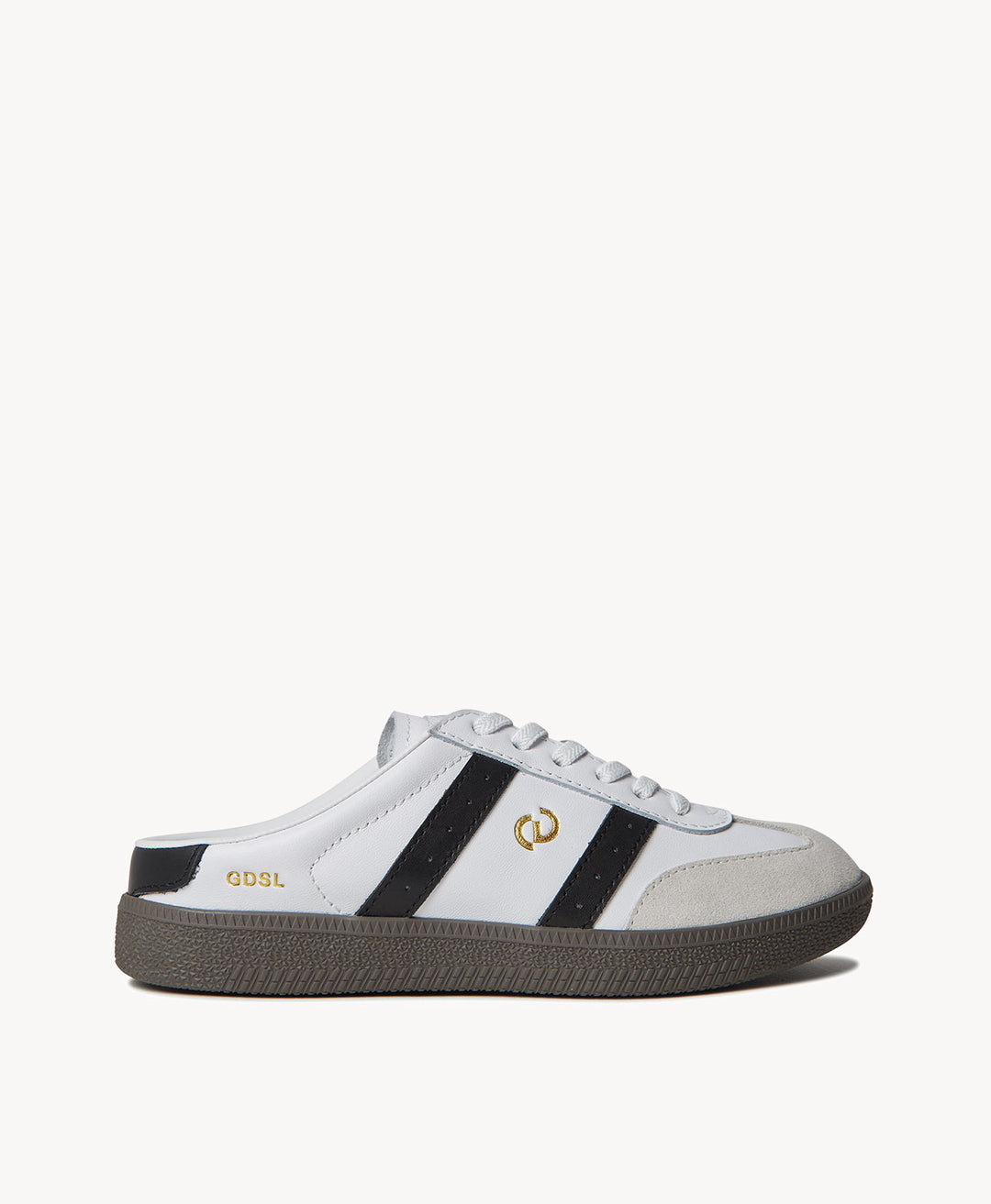 2001 Parallel Mule - White / Grey / Black leather