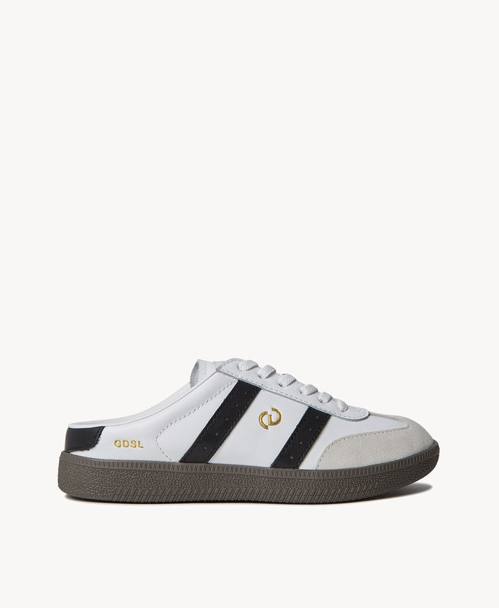 2001 Parallel Mule - White / Grey / Black leather