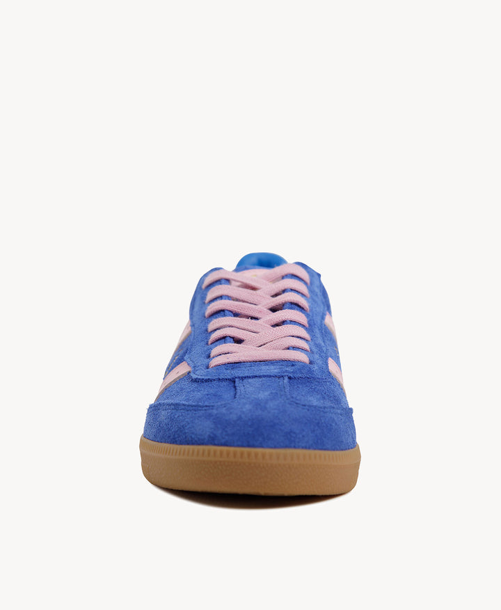 2001 Parallel - Cobalt Blue Soft Suede/Pink Leather