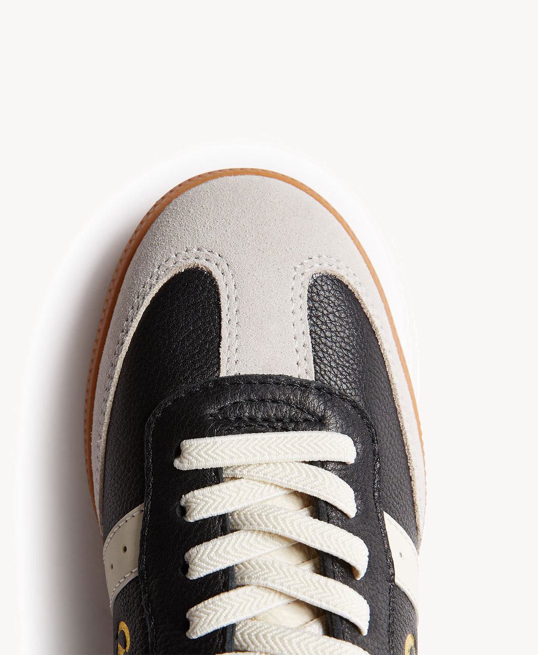 2001 Parallel - Black / Ivory Suede