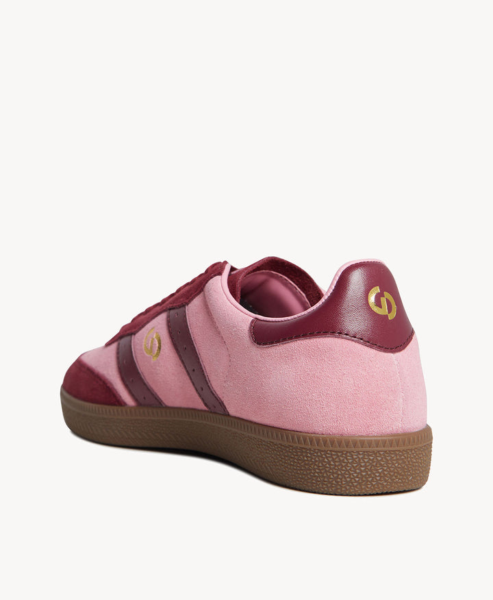 2001 Parallel - Blush Pink Suede/Burgundy