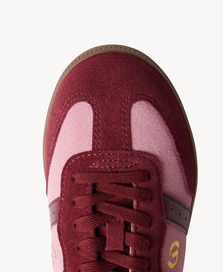 2001 Parallel - Blush Pink Suede/Burgundy