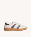 2001 Parallel - Bone Suede / Walnut Leather