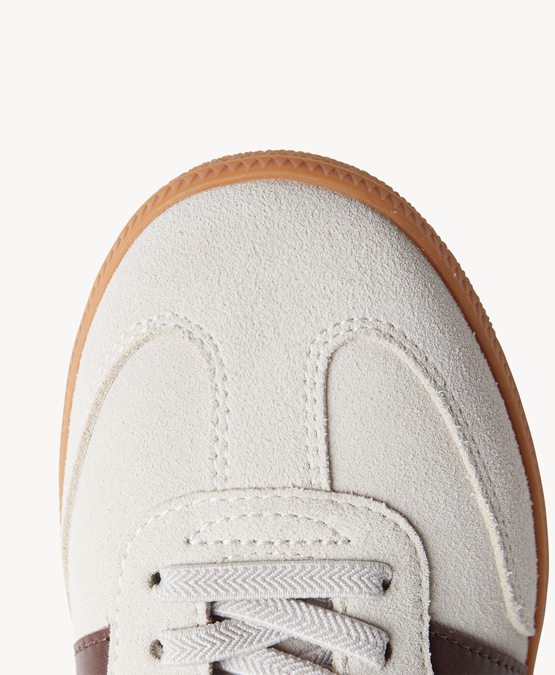 2001 Parallel - Bone Suede / Walnut Leather