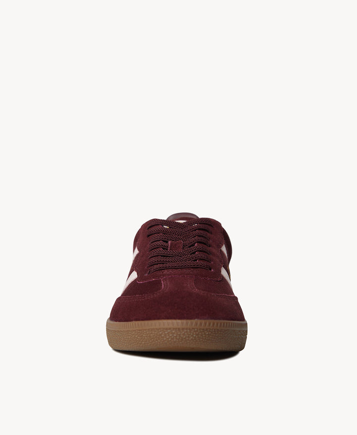 2001 Parallel - Cherry Suede/Soft Pink Leather