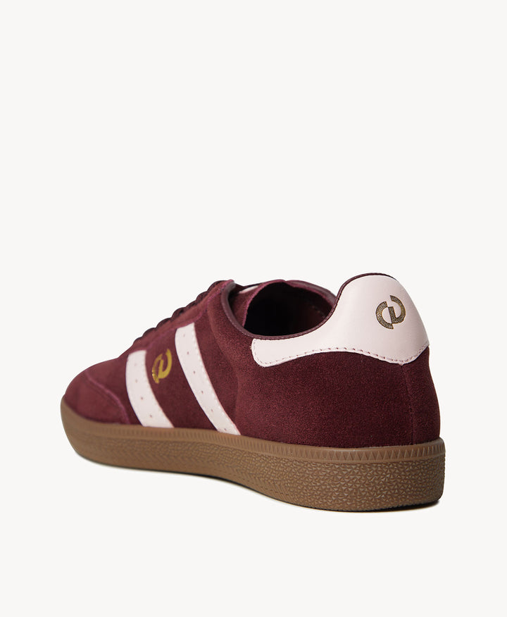 2001 Parallel - Cherry Suede/Soft Pink Leather