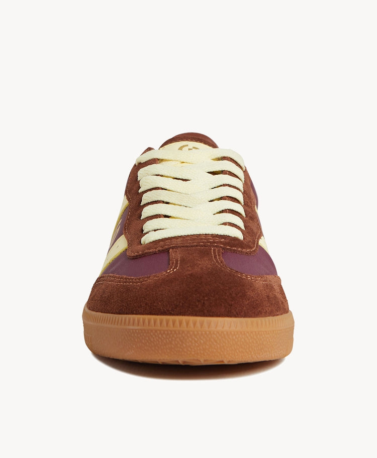 2001 Parallel - Maroon Nylon/Coffee/Yellow Leather