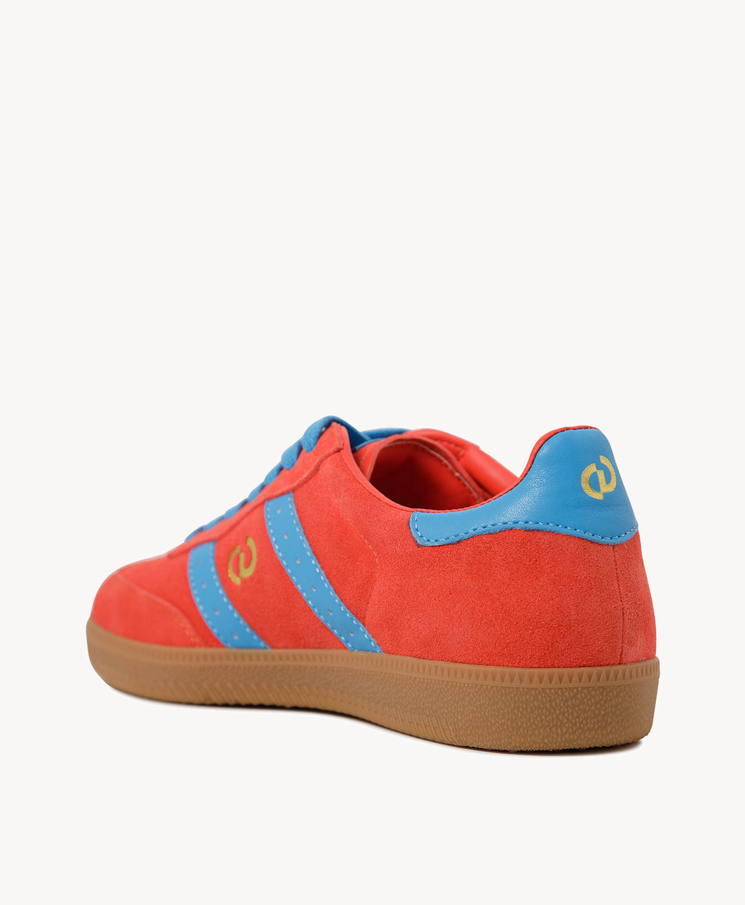 2001 Parallel - Melon Red Soft Suede/Blue Leather