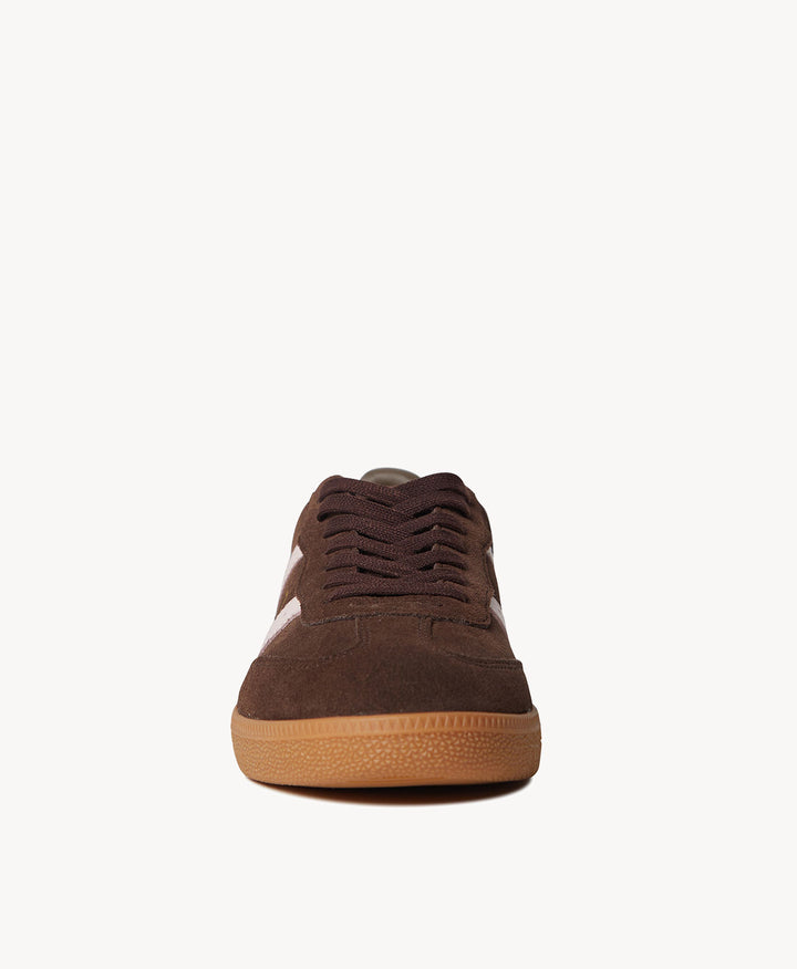 2001 Parallel - Milk Coffee Suede/Soft Pink Leather