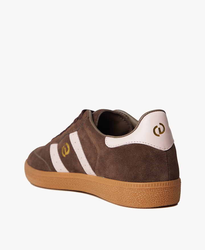 2001 Parallel - Milk Coffee Suede/Soft Pink Leather