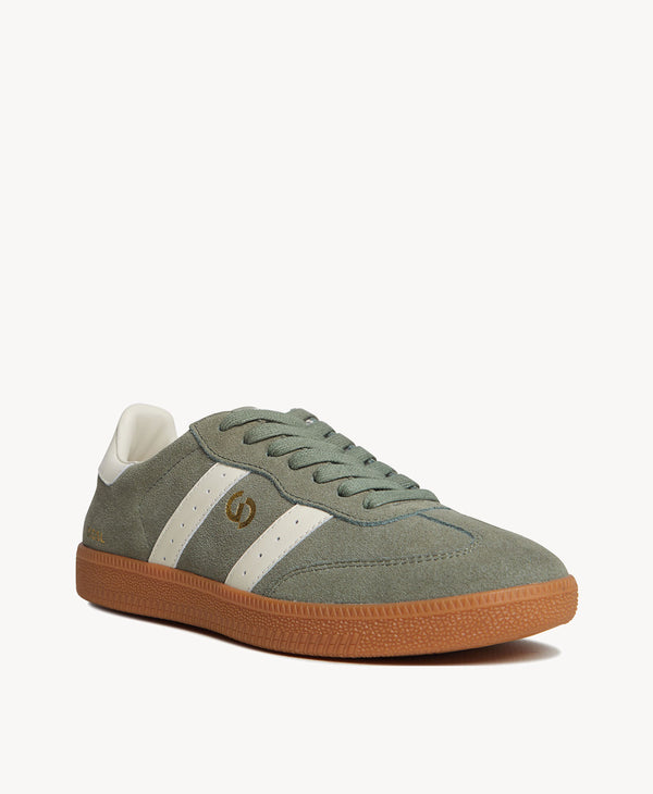 2001 Parallel - Pea Green Suede/Ivory