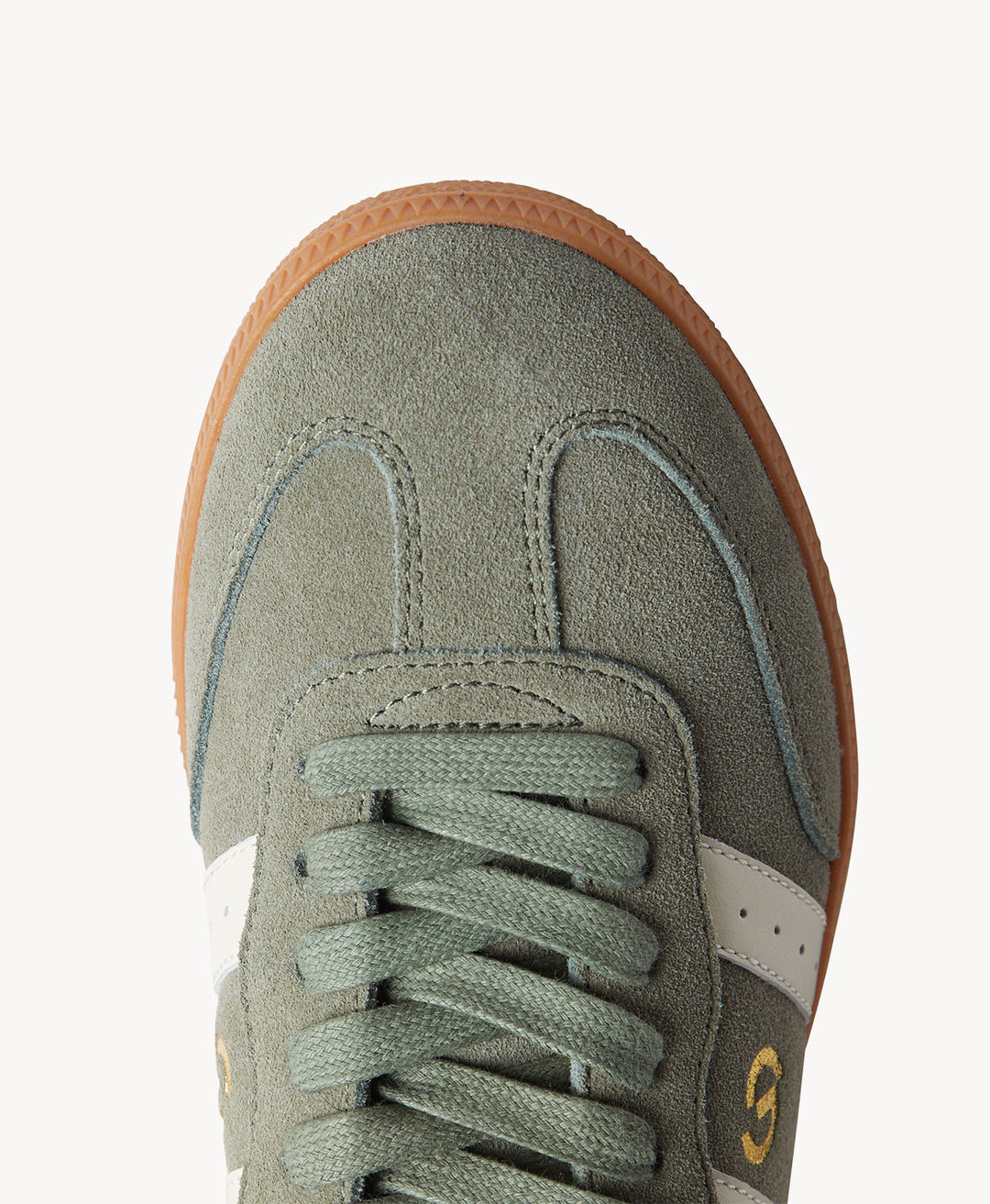 2001 Parallel - Pea Green Suede/Ivory