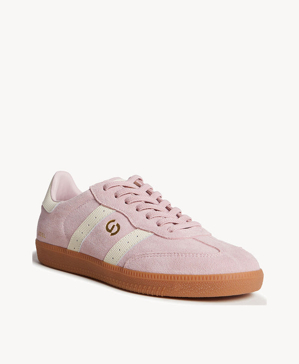 2001 Parallel - Pink Suede/Ivory Leather