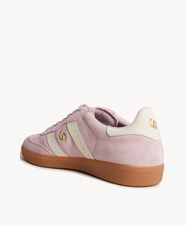 2001 Parallel - Pink Suede/Ivory Leather