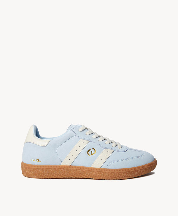 2001 Parallel - Powder Blue Suede/Ivory Leather