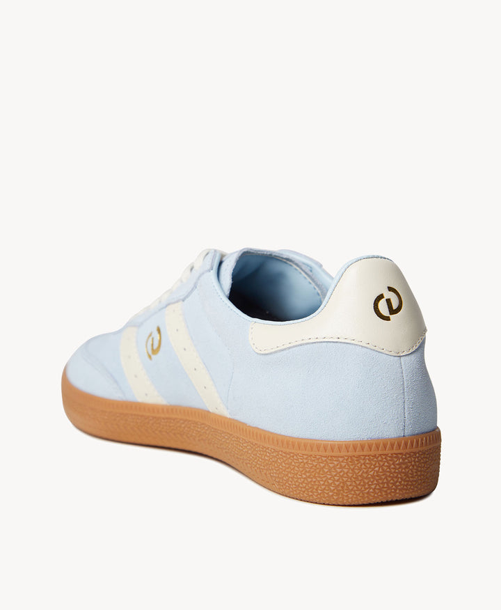 2001 Parallel - Powder Blue Suede/Ivory Leather