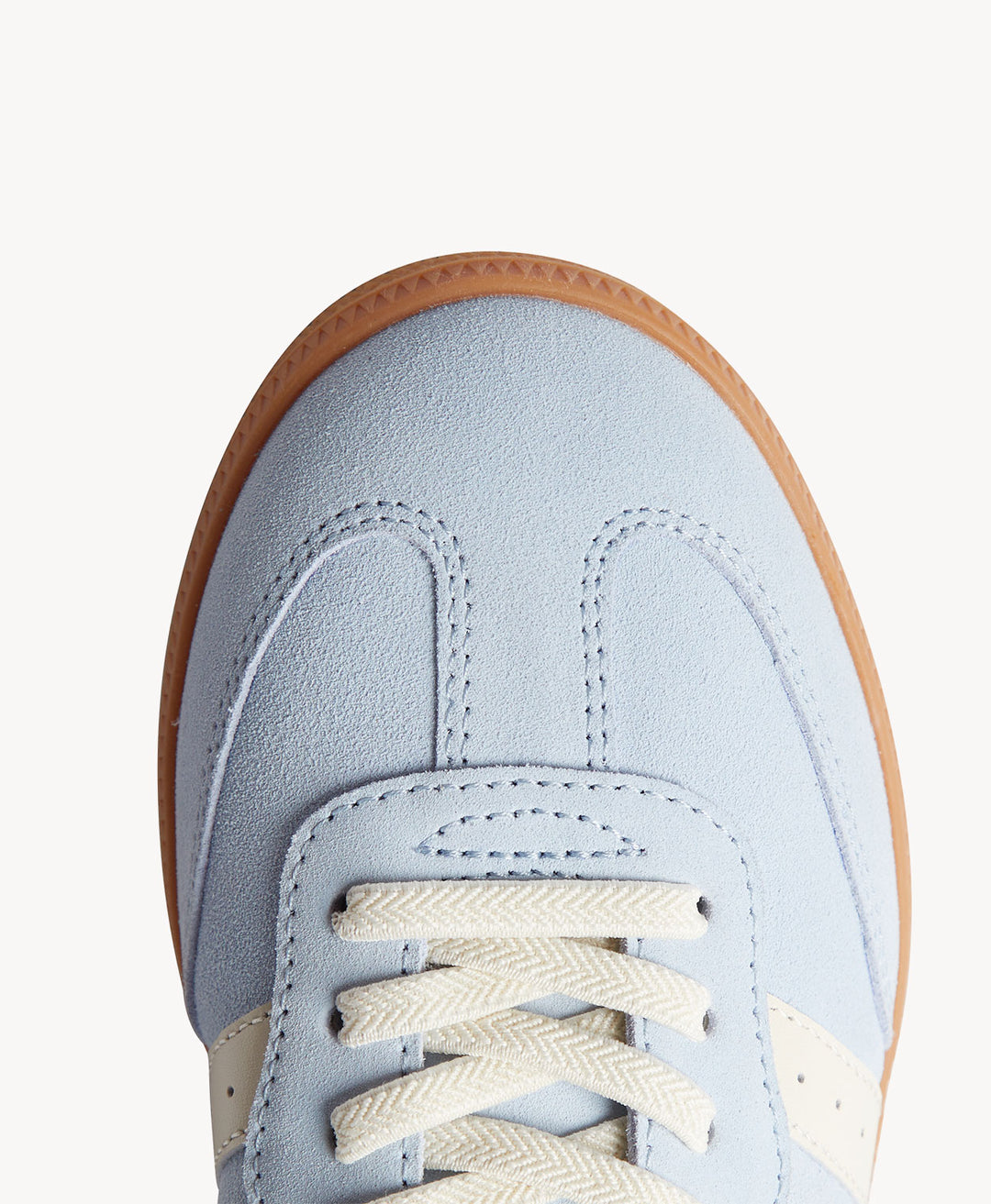 2001 Parallel - Powder Blue Suede/Ivory Leather