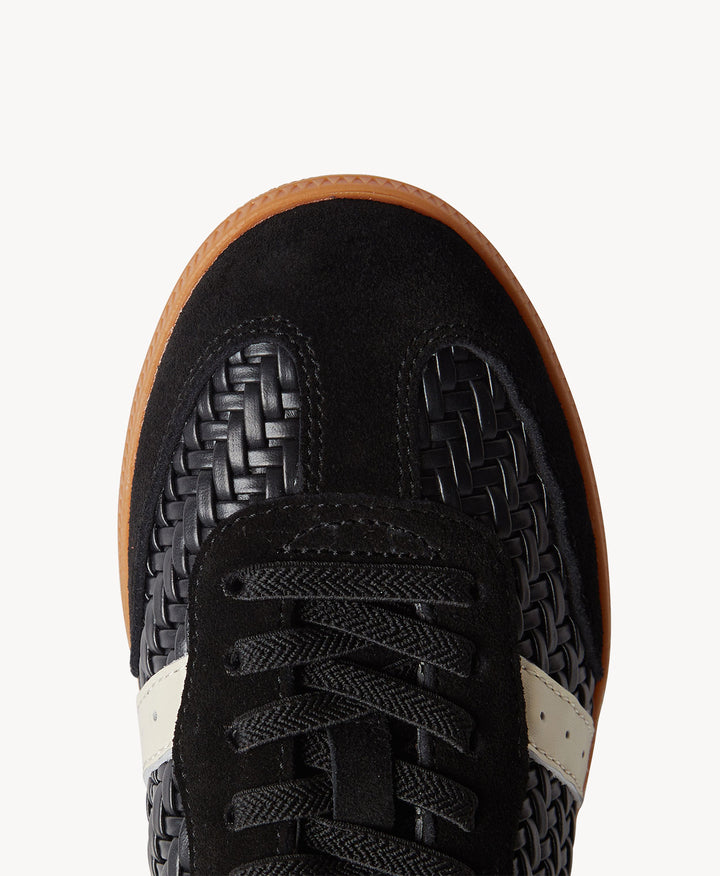 2001 Parallel Weave Black Suede / PU Weave / Ivory Leather