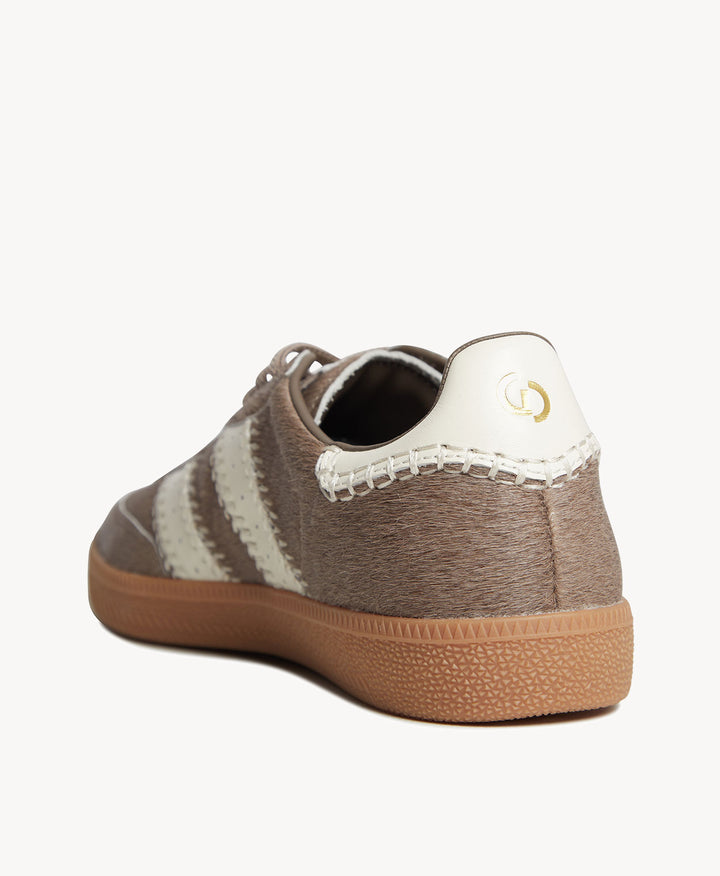 2001 Parallel Whip - Walnut Pony/Ivory Leather