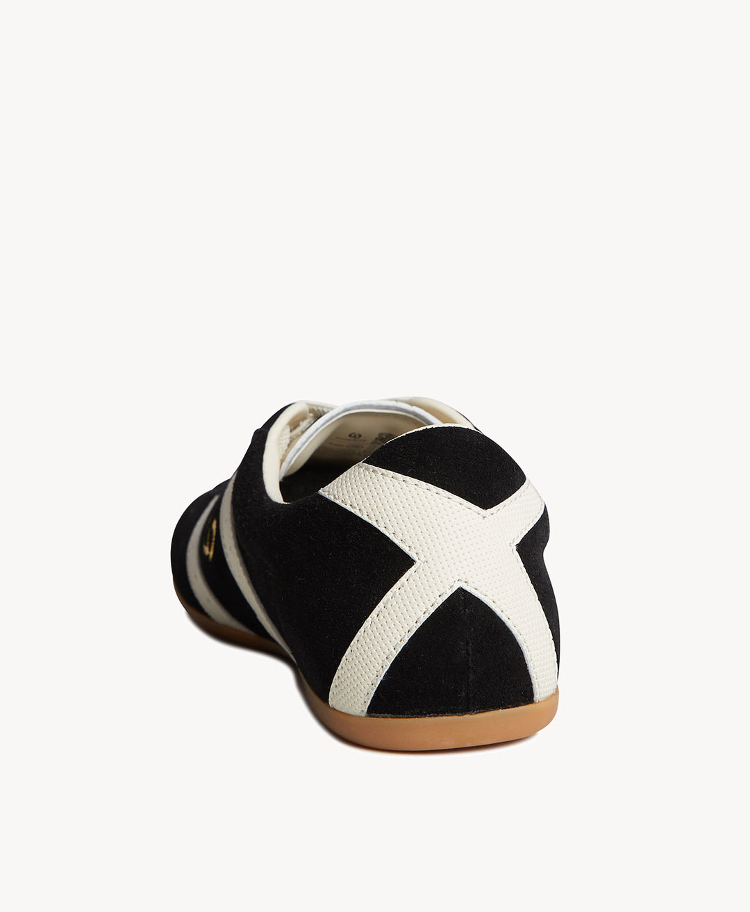 Alley Sneaker Black Suede/Bone