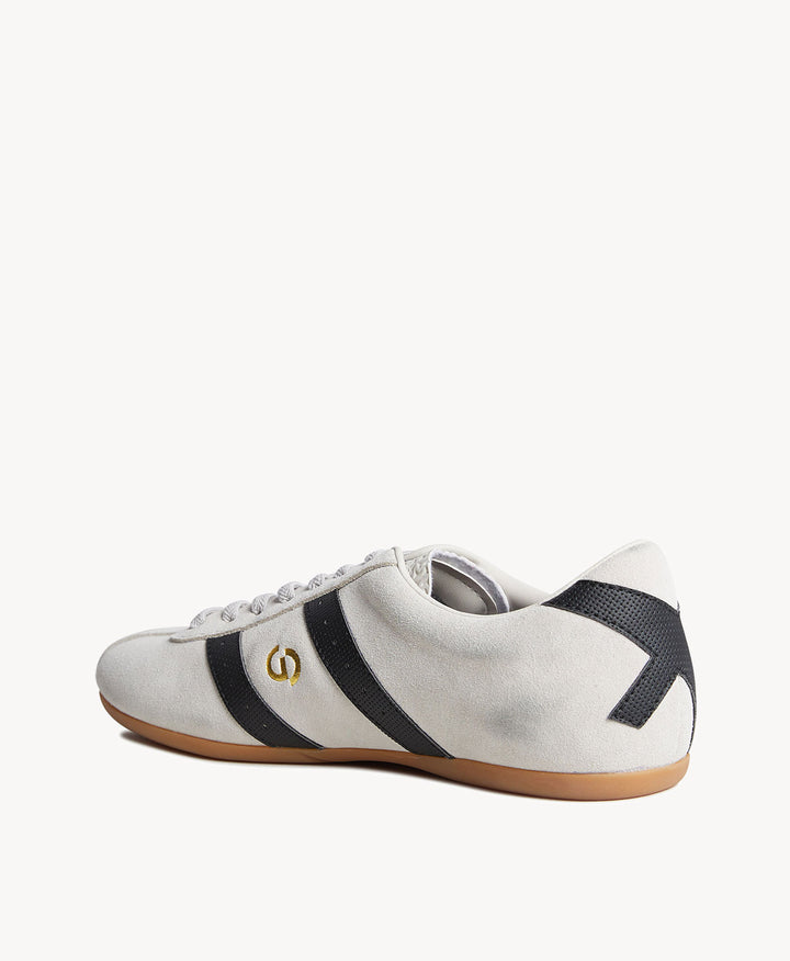 Alley Sneaker Bone Suede/Black