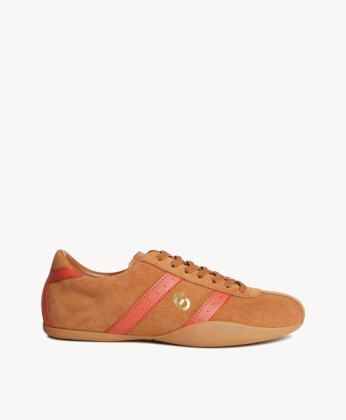 Alley Sneaker - Butter Tan Suede/Burnt Orange