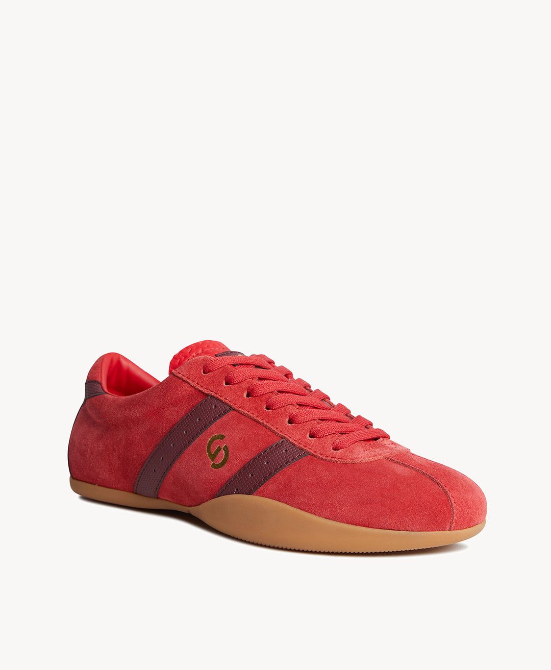 Alley Sneaker Red Suede Combo