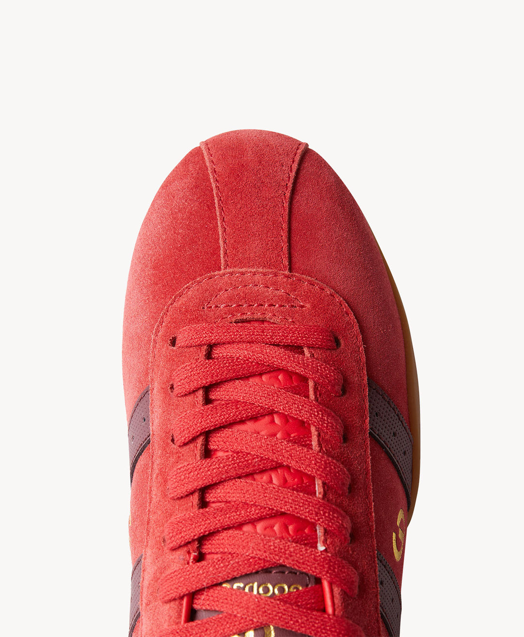 Alley Sneaker Red Suede Combo