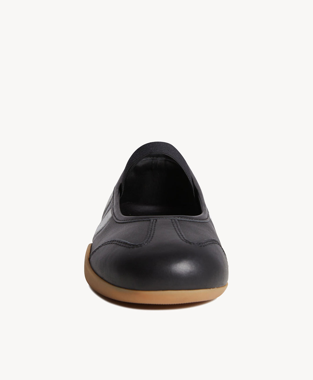 Aria Black/White Leather