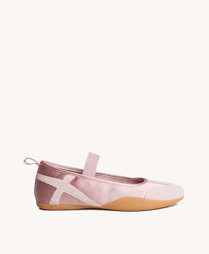 Melody Pink Suede/Satin