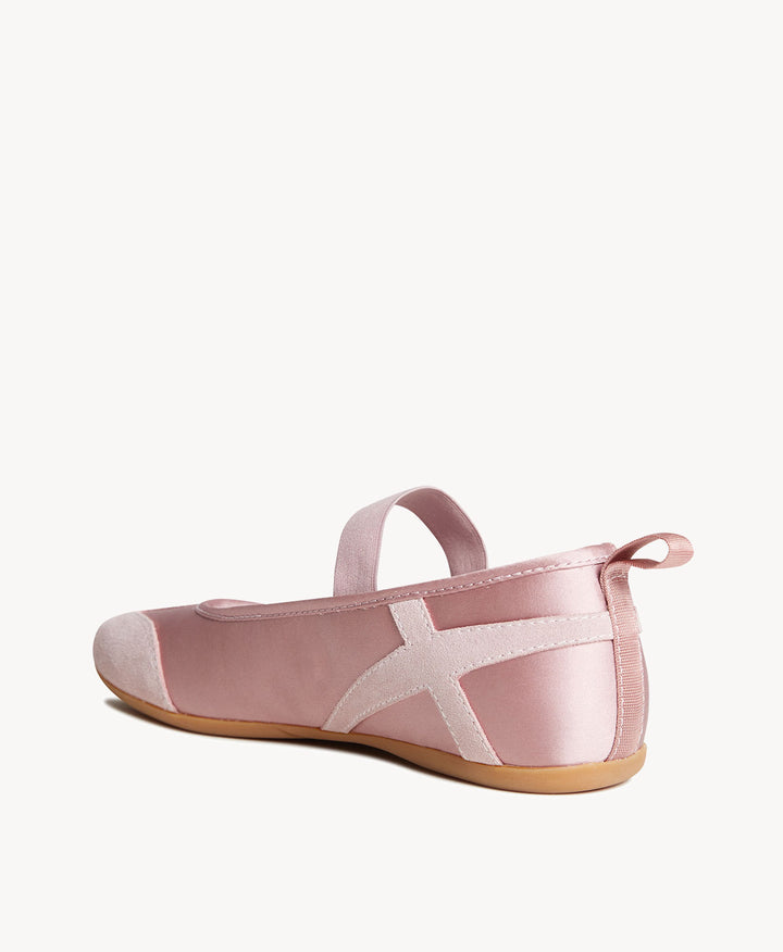 Melody Pink Suede/Satin