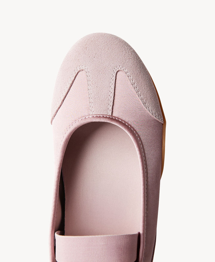 Melody Pink Suede/Satin