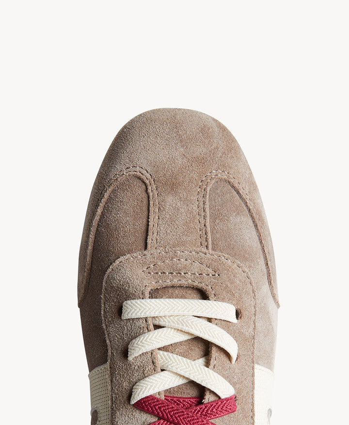 Motion Walnut Suede/Ivory Leather