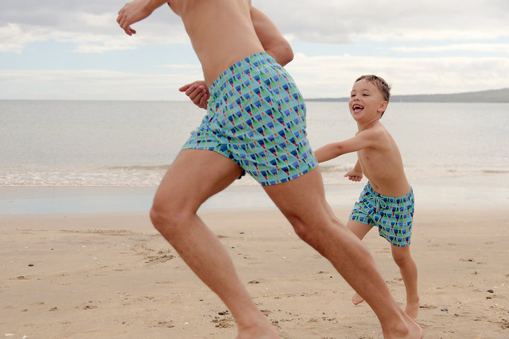 Côte d'Azur - Aqua Flippers - Mini & Me Bundle