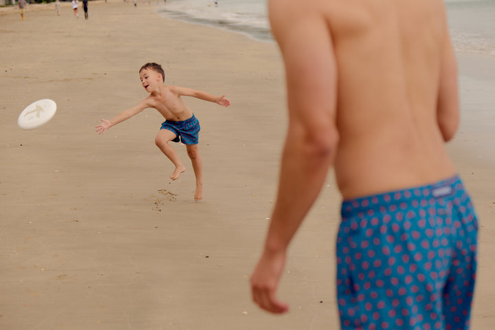 Côte d'Azur Mini & Me Bundle - Blue Red Lobster