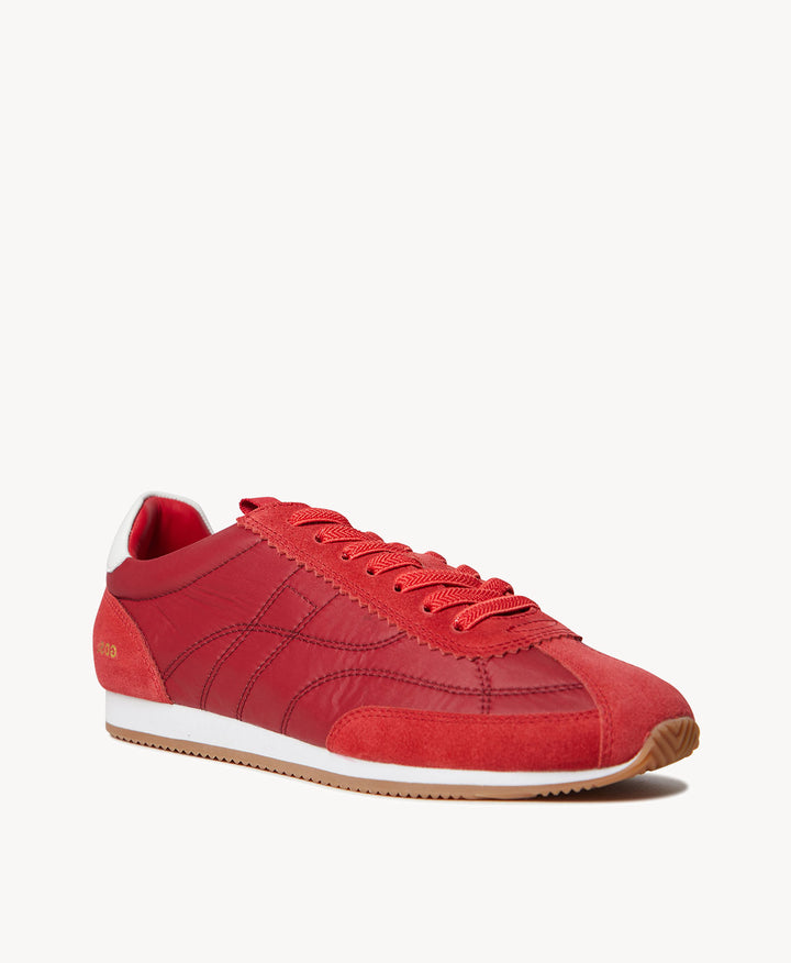 3001 Equal - Red Suede/Plum Nylon