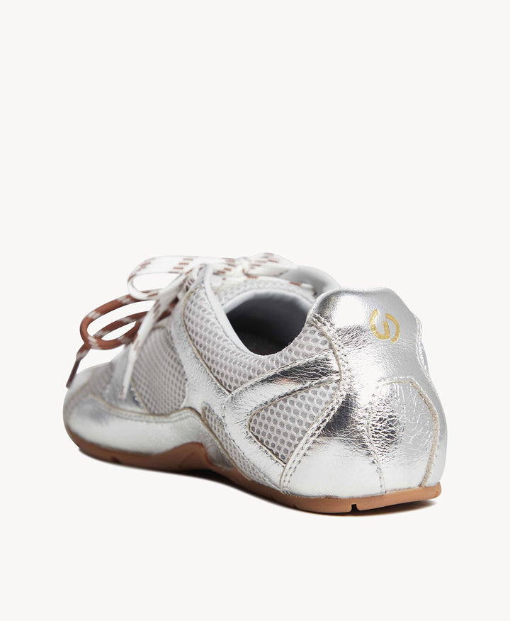 3001 Offset - Silver Tumbled Metallic/Mesh
