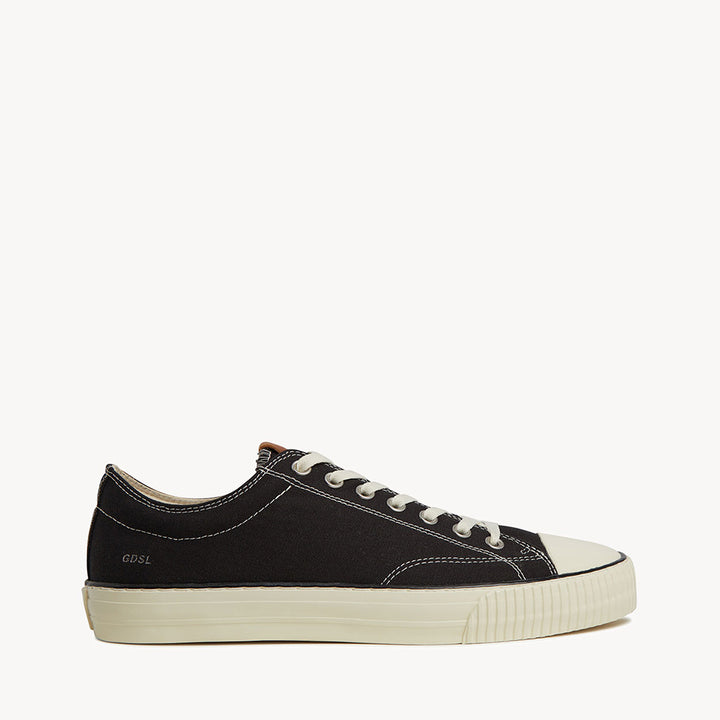 5001 Low - Black Canvas/Cream Sole