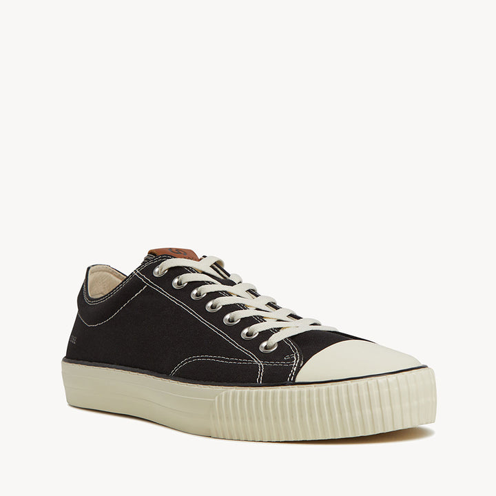 5001 Low - Black Canvas/Cream Sole